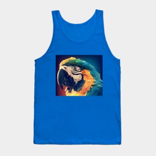 Parrot Art Tank Top